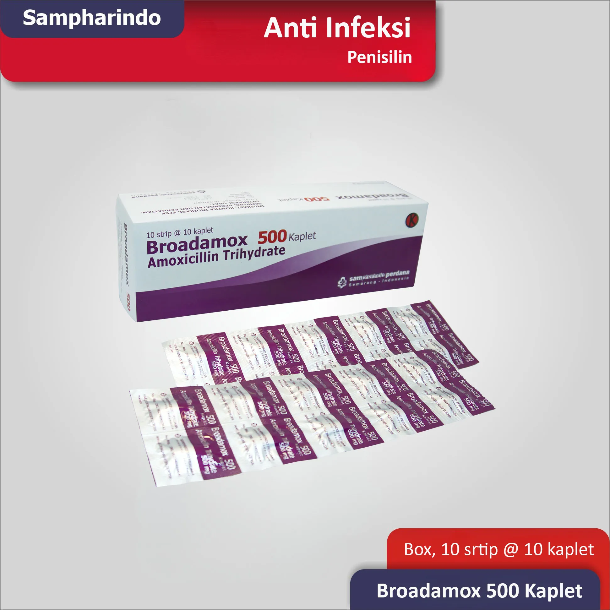 Broadamox 500 Kaplet