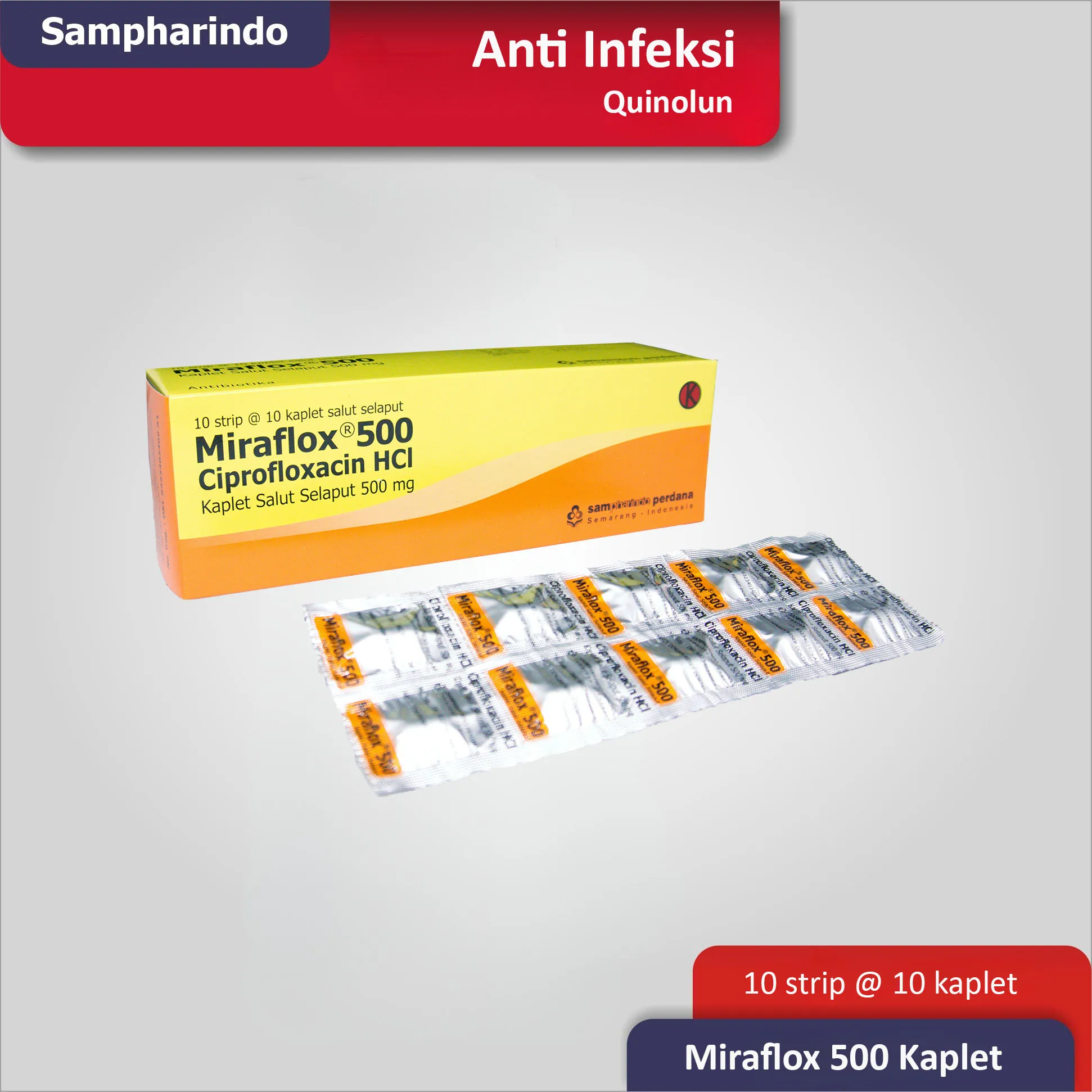 Miraflox 500 Kaplet