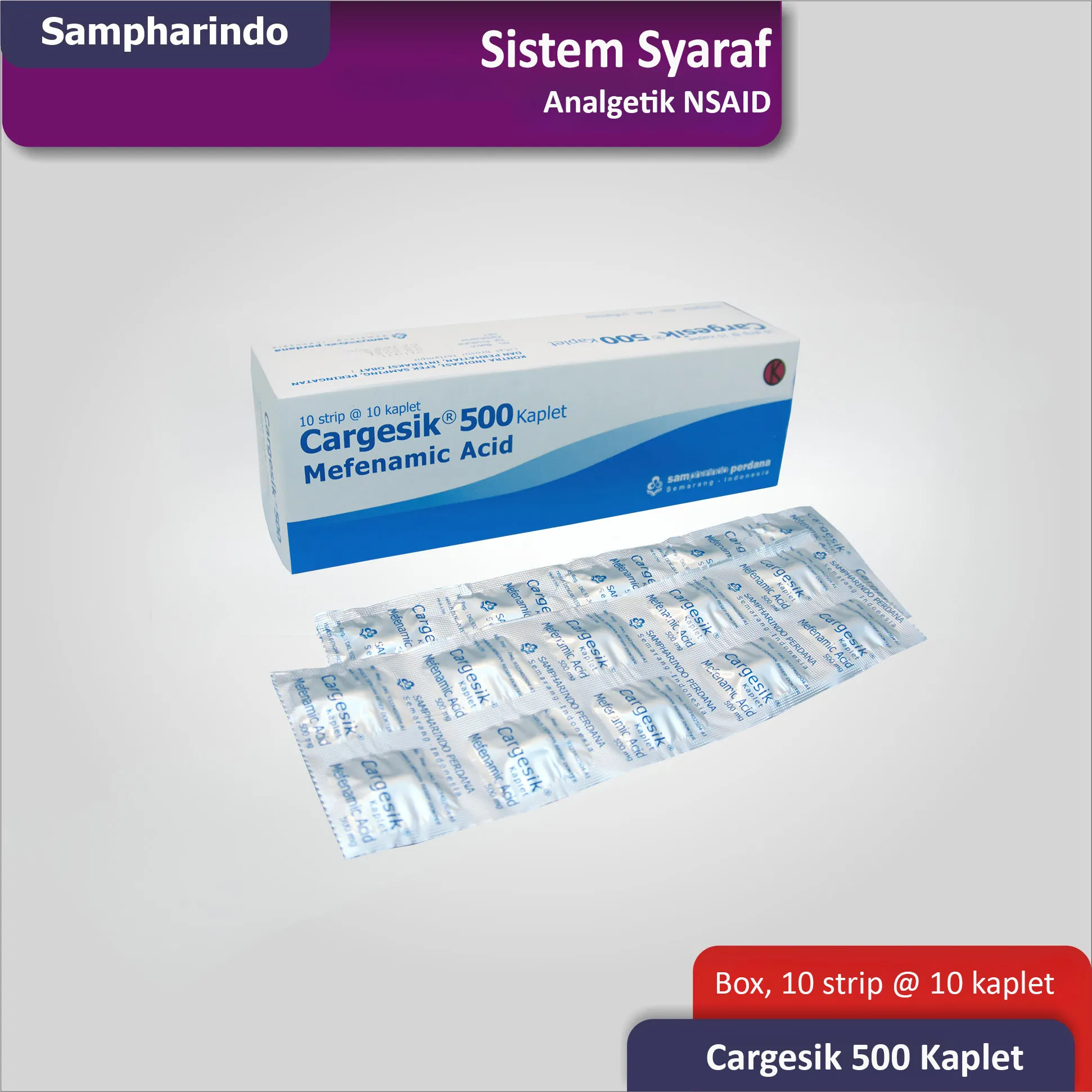 Cargesik 500 Kaplet