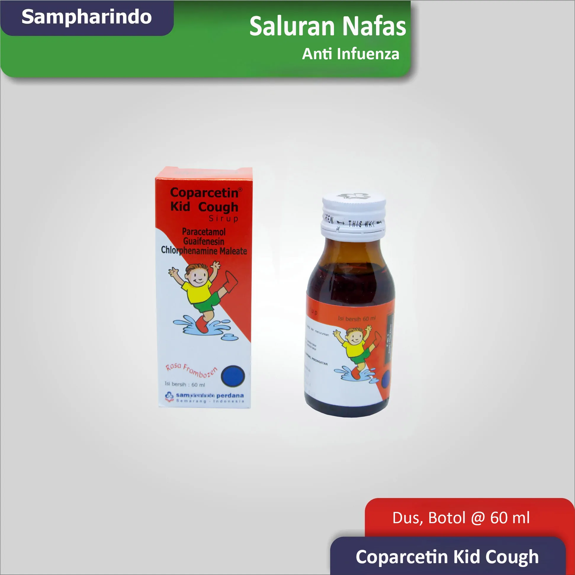 Coparcetin Kid Cough Sirup
