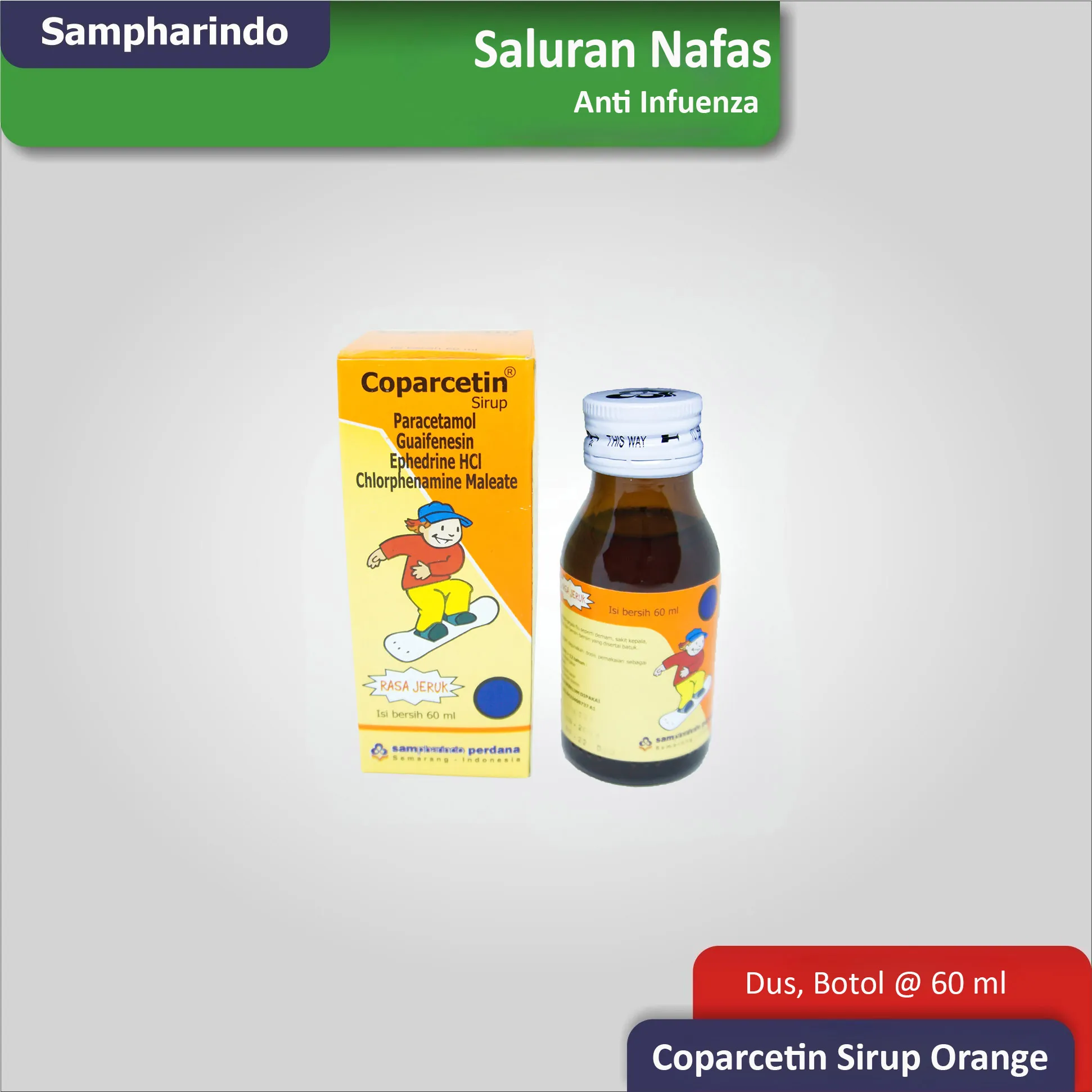 Coparcetin Sirup Orange