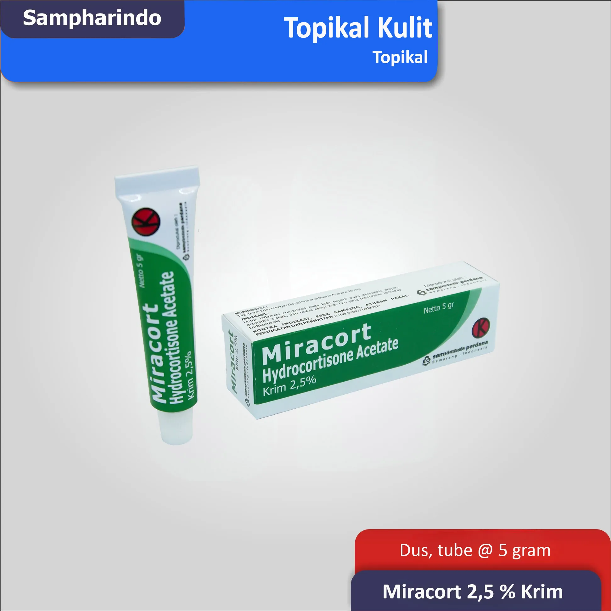 Miracort 2,5% Krim