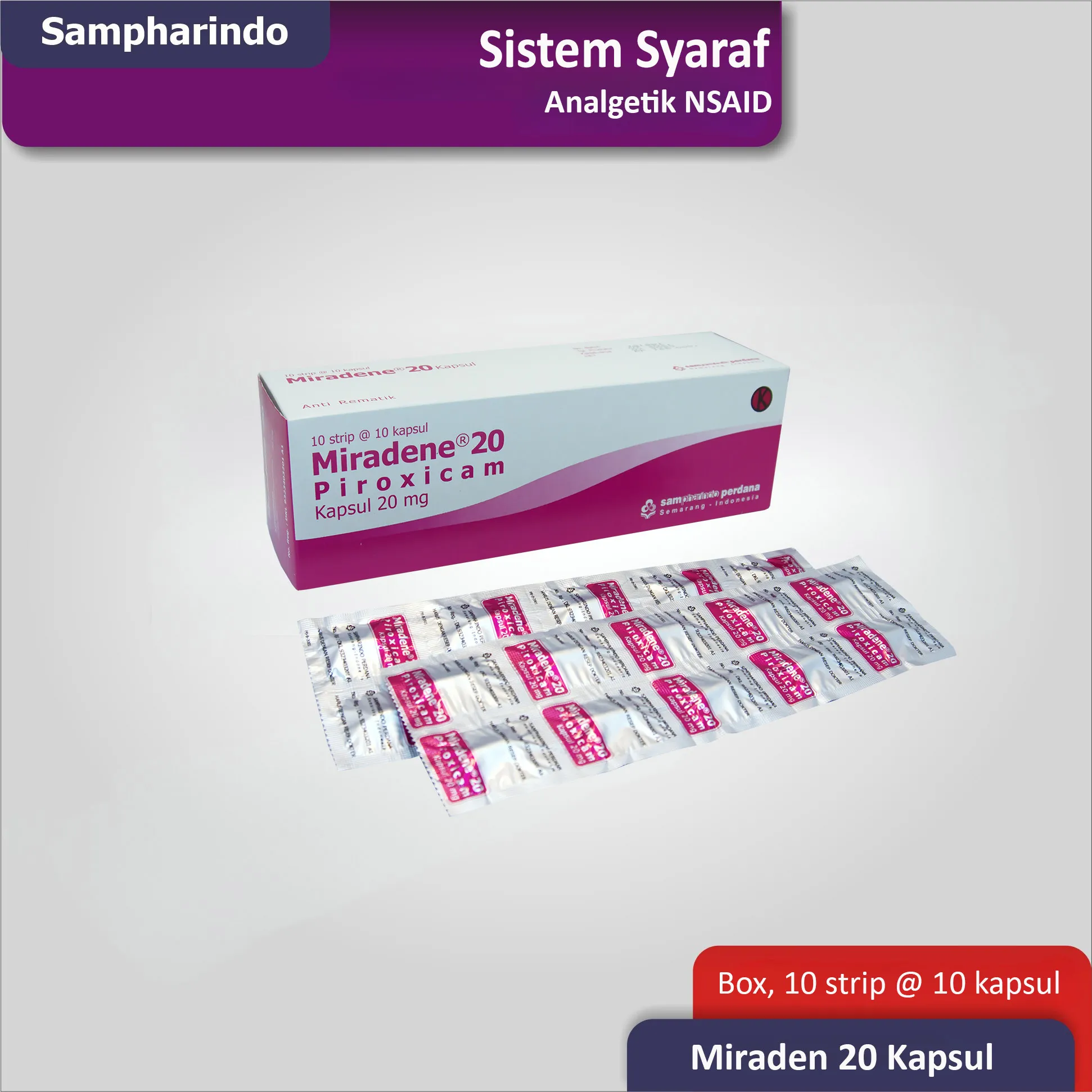 Miradene 20 Kapsul